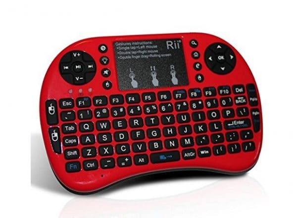 Rii mini i8+ wireless mini backlight soft keyboard mouse and keyboard one