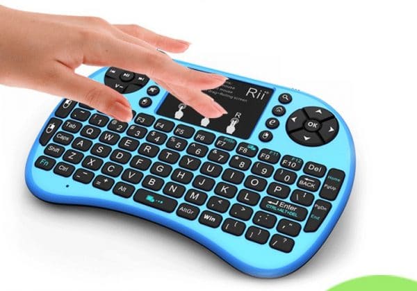Rii mini i8+ wireless mini backlight soft keyboard mouse and keyboard one