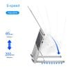 Aluminum Alloy Adjustable Notebook Stand Foldable Laptop Stand