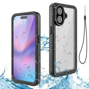 Waterproof iPhone Case (IP68) – 17 Pro Max / 17 AIR / 16 / 15 / 14 / 13